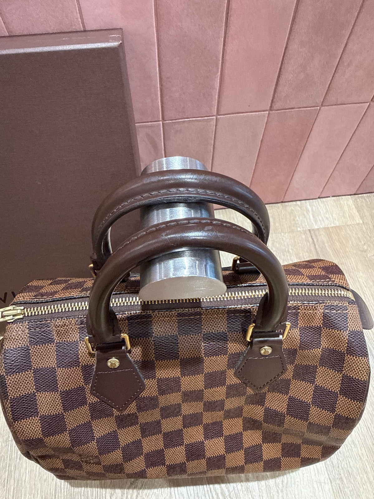 Sac Speedy Louis Vuitton damier ebene 26/05