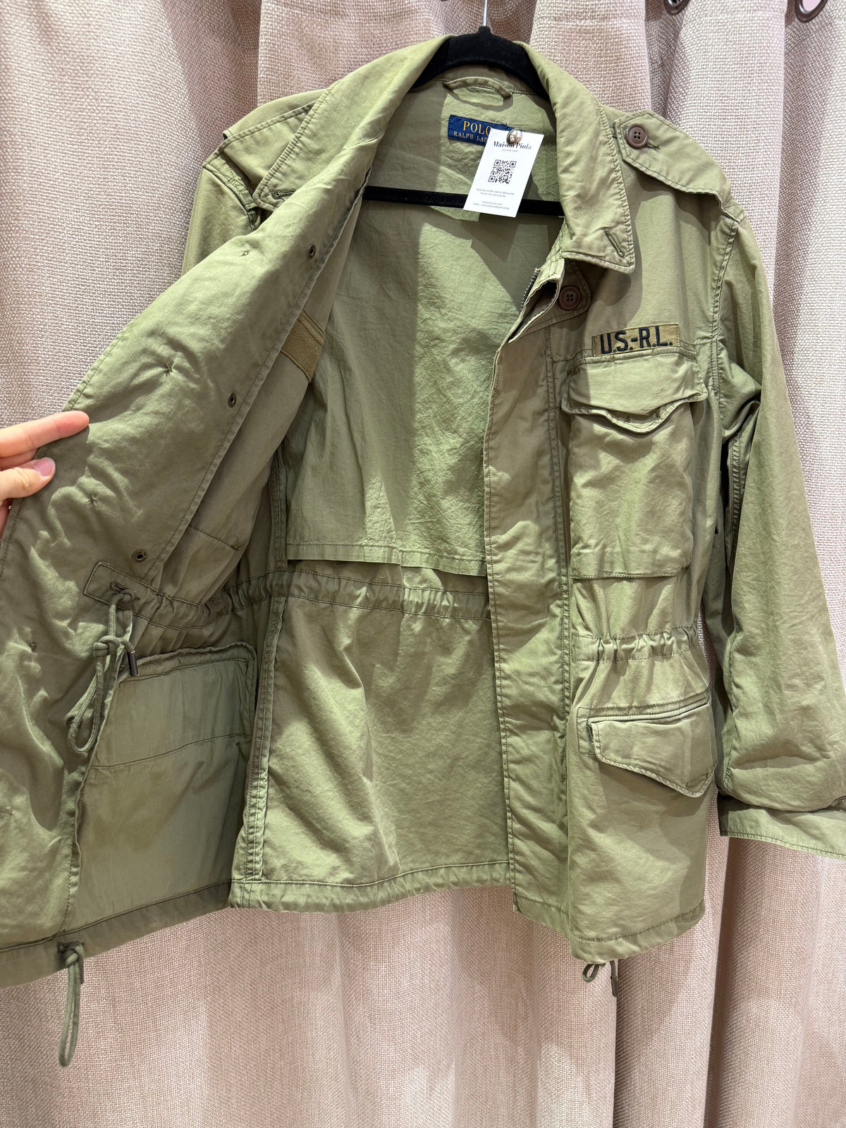 Veste Verte Ralph Lauren T.L