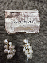 Boucles perles Francine Bramli TU 20/06