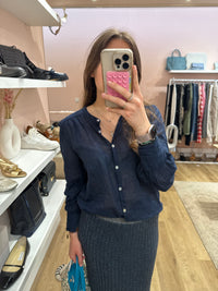 Chemise bleu marine ba&sh T.S 26/05