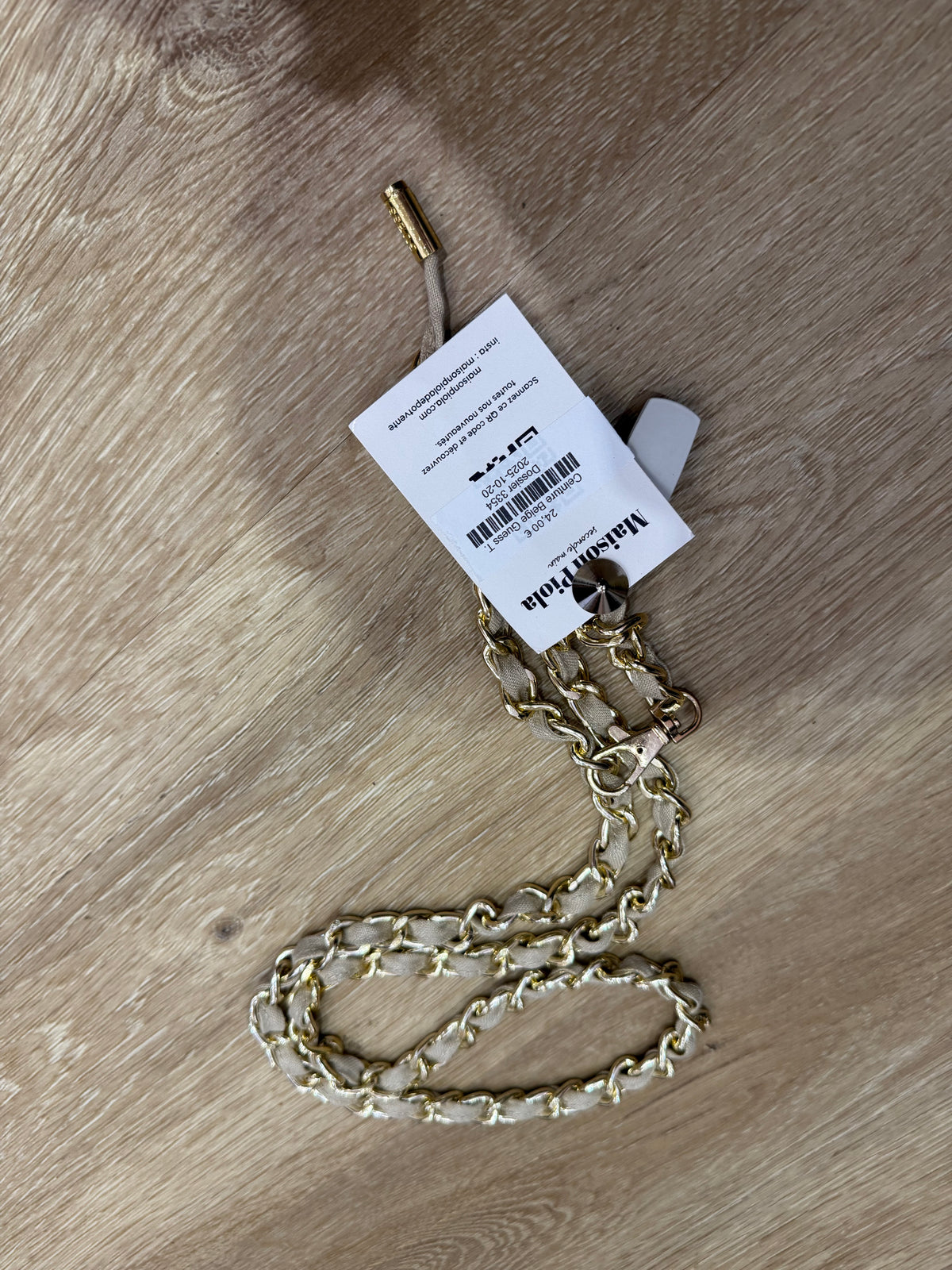 Ceinture Beige Guess T.