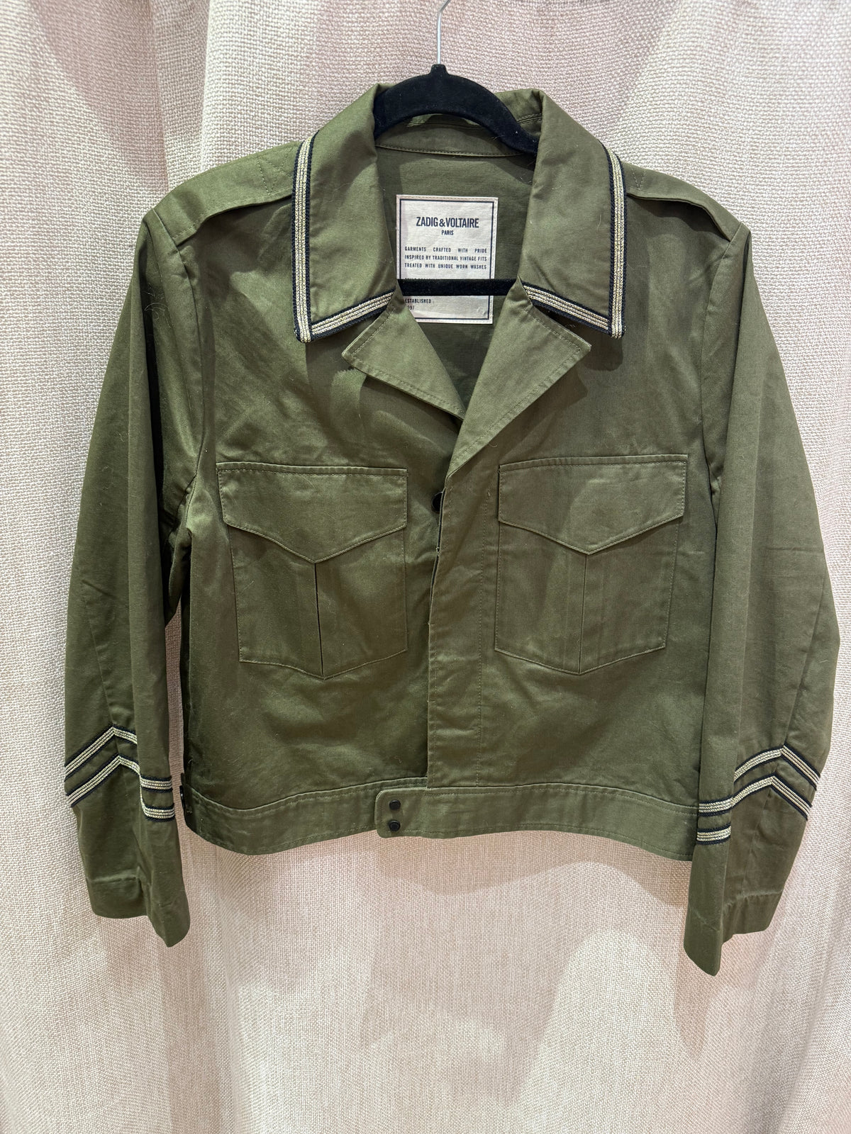 Veste kaki Zadig & Voltaire T.L