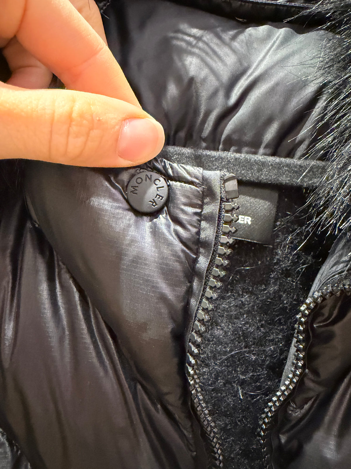 Veste moncler T.XS taille grand (36/38) 19/10