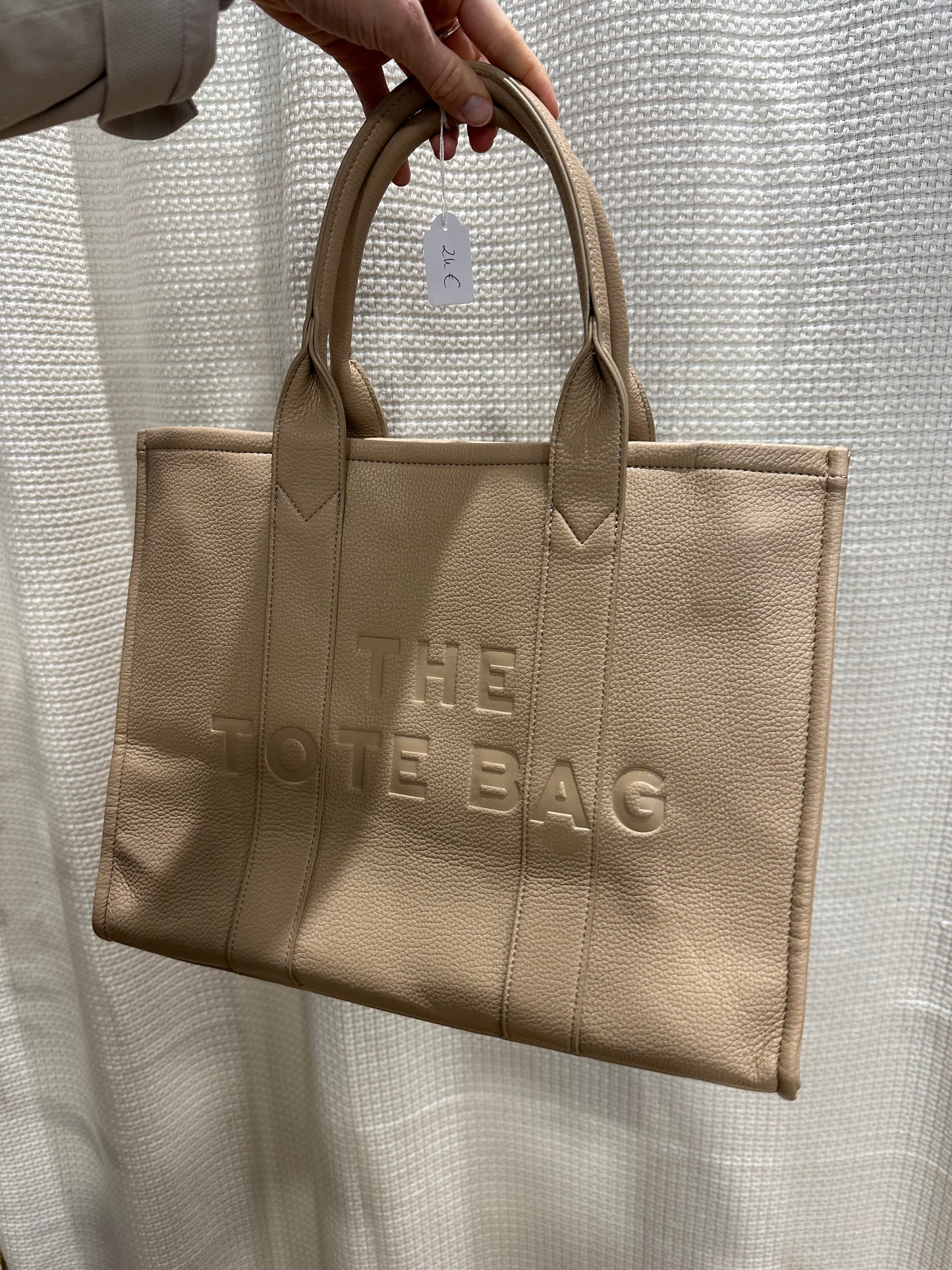 Sac inspiration beige simili cuir