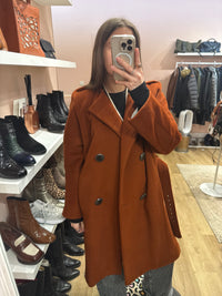 Manteau orange Kenzo