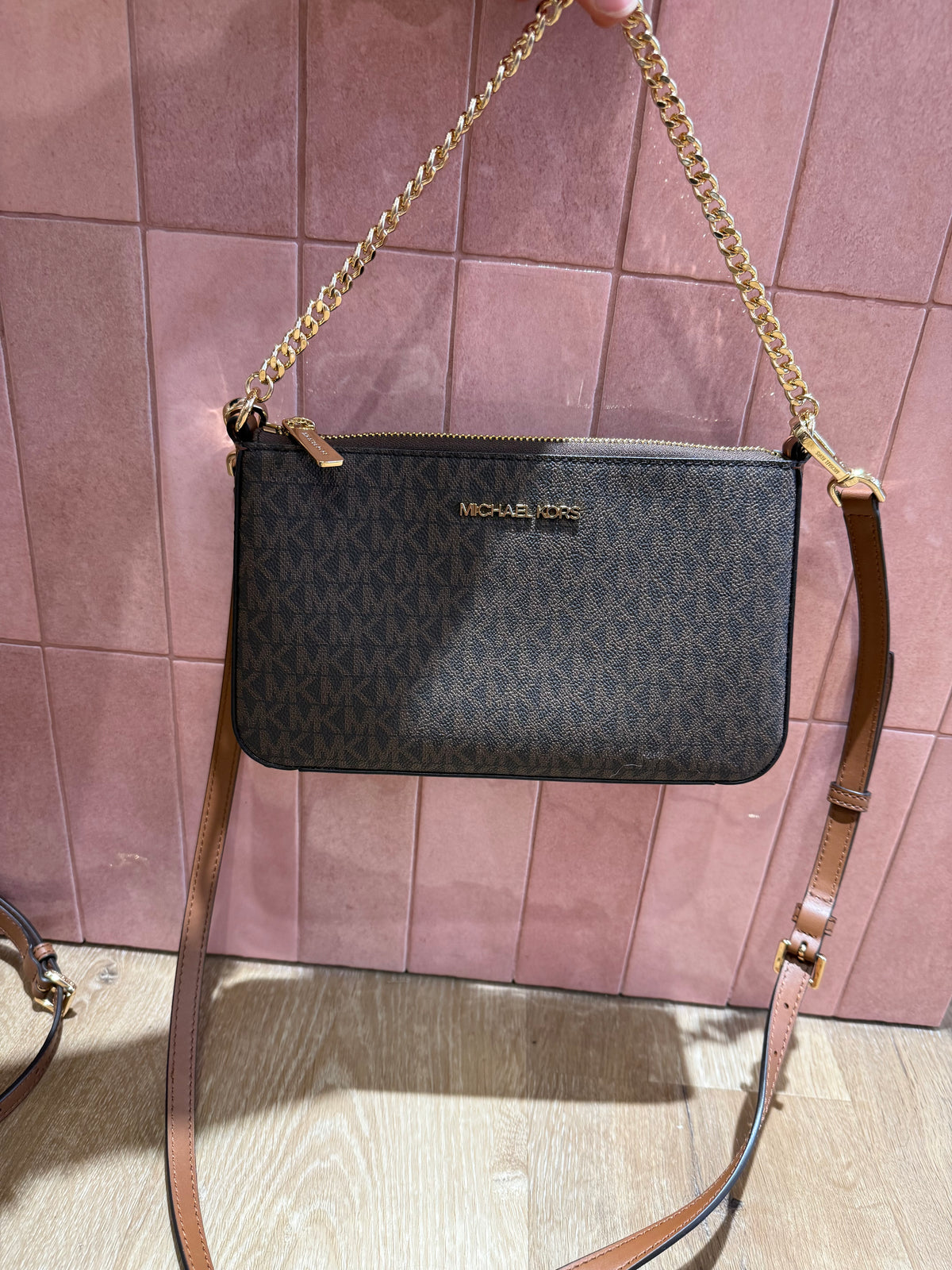 Sac Michael Kors marron bandoulière 05/06