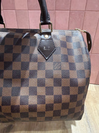 Speedy Louis Vuitton 30 damier ébène