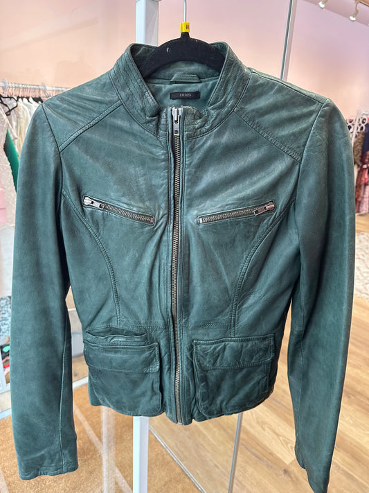 Veste en cuir IKKS T.S