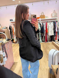 Sandro blazer noir T.36 07/06