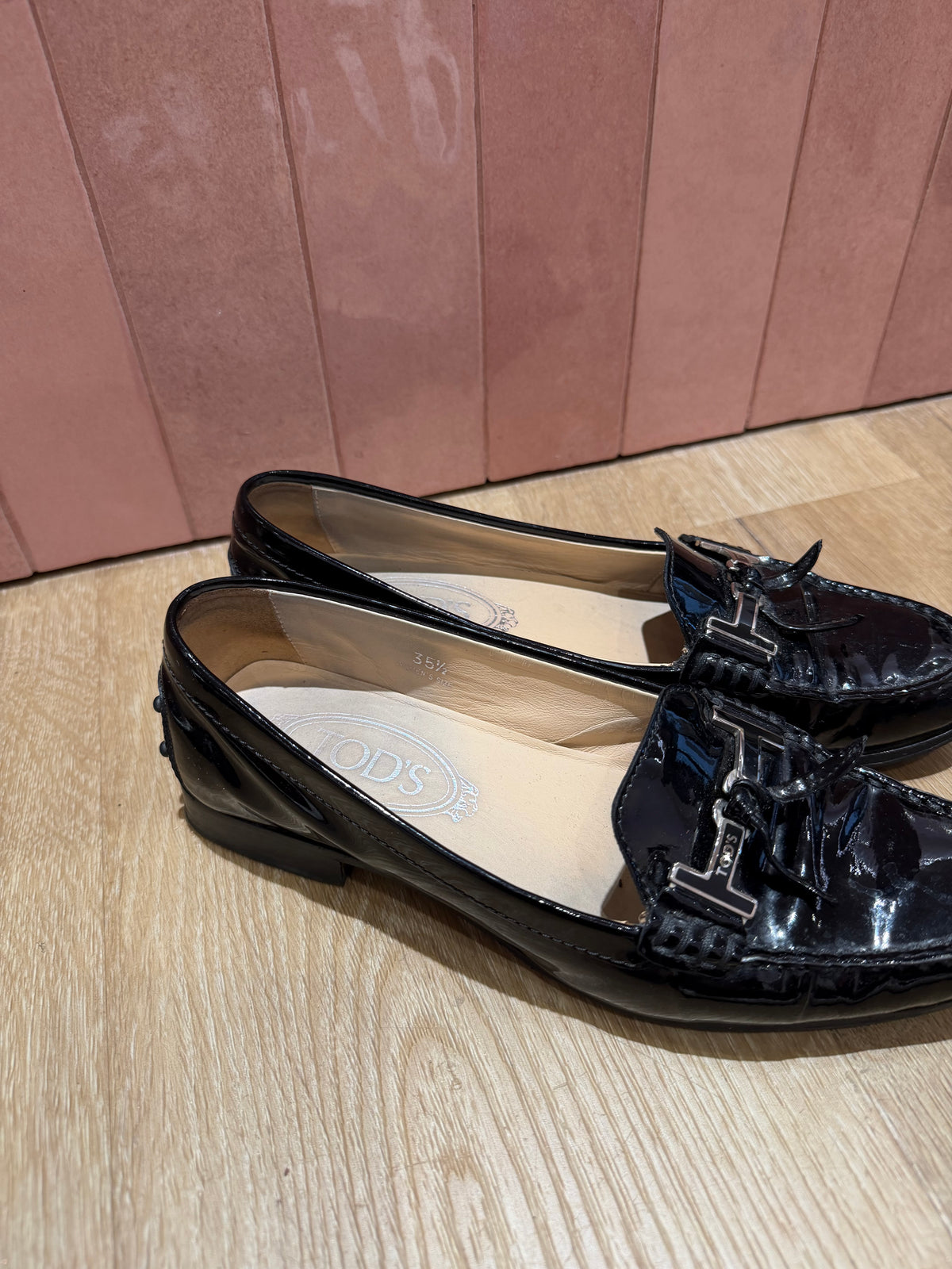 Mocassins noirs brillants Tod’s - T.35 1/2 15/09