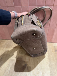 Sac lancel taupe cuir