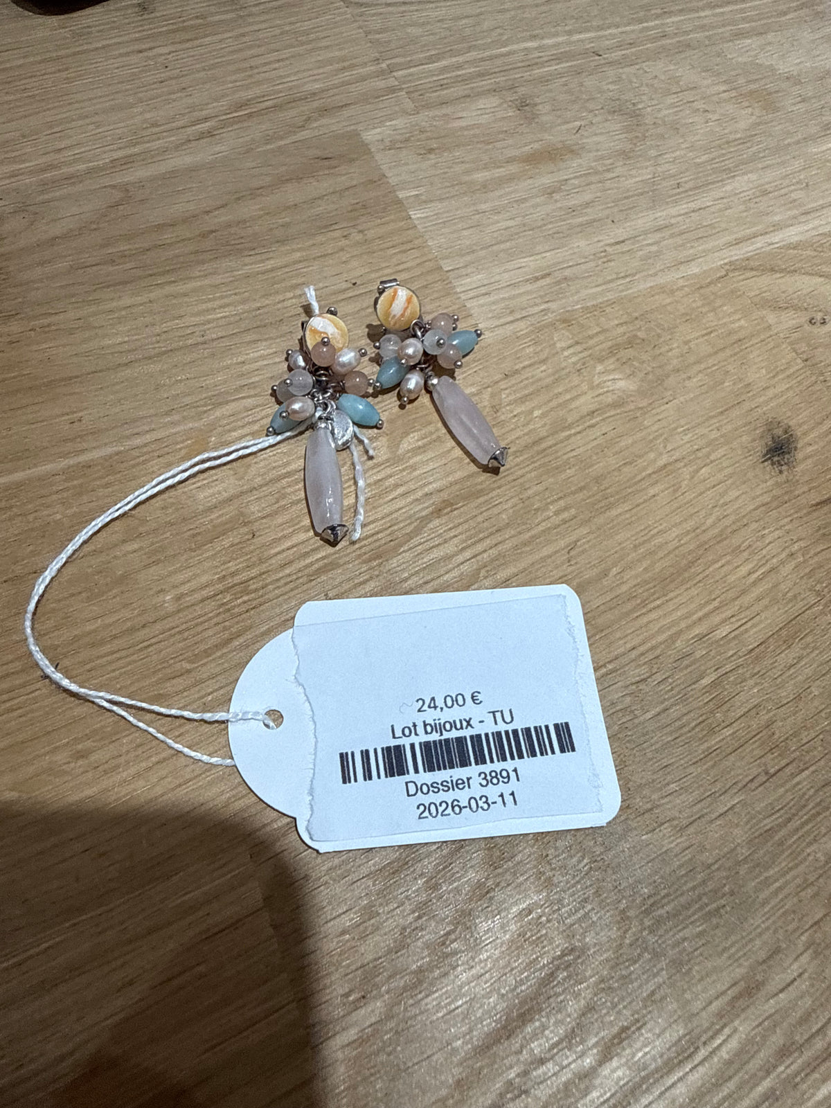 Boucles d’oreilles nature