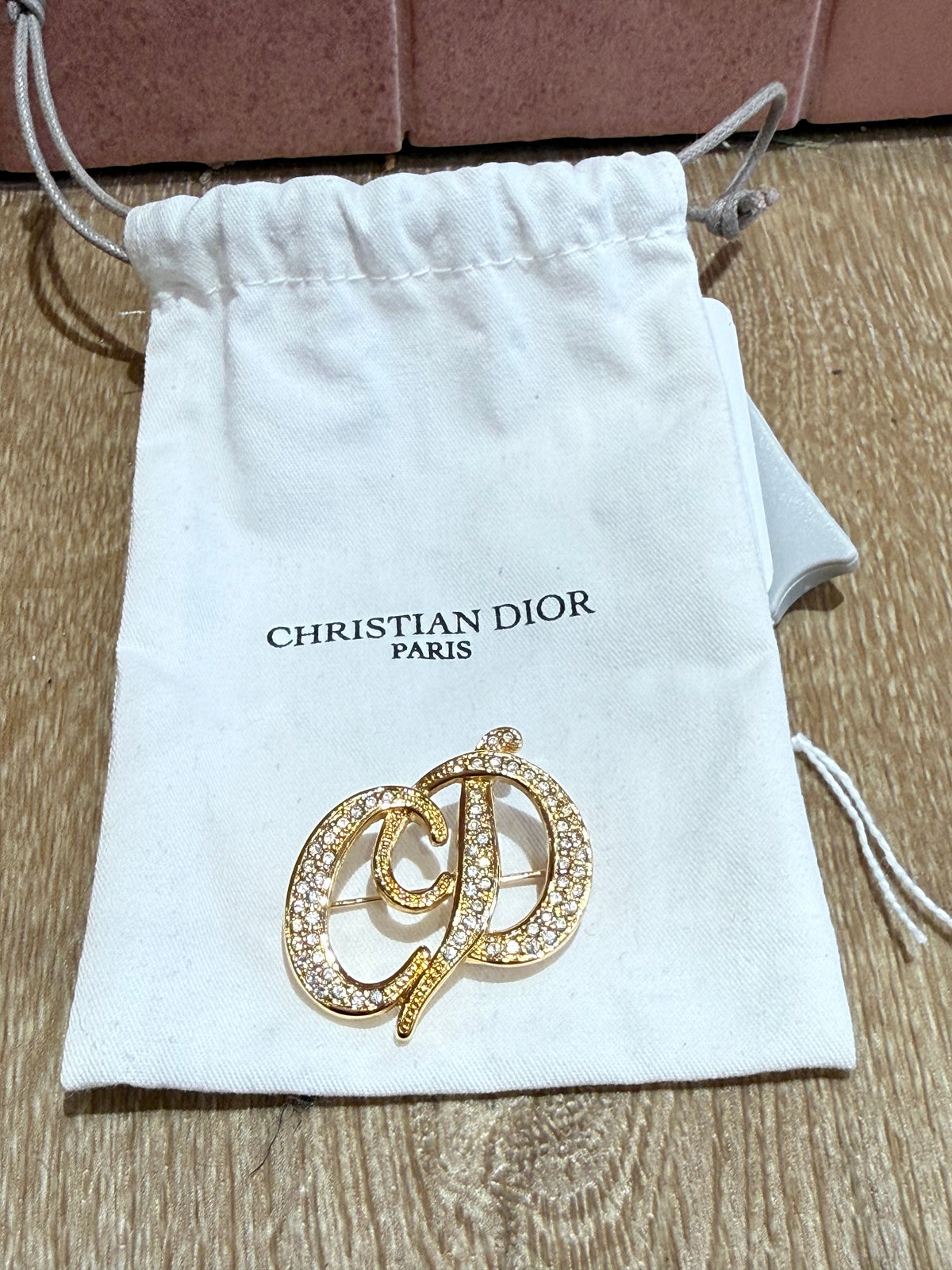 Broche dorée Christian Dior - doré 29/05