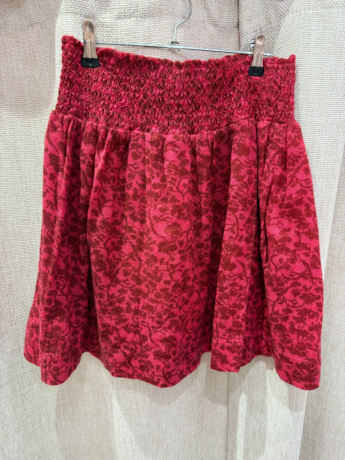Jupe rouge et rose Paul & Joe T.40