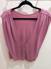 Top débardeur rose T.M