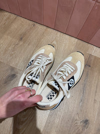 Baskets beige no name T.37