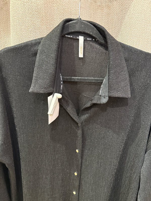 Chemise I.Code noire brillante T.XL