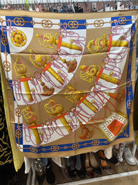 Foulard Hermès carré soie 90 Foulard Cliquetis
