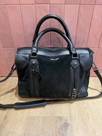 Sac noir Zadig & voltaire en cuir 01/08