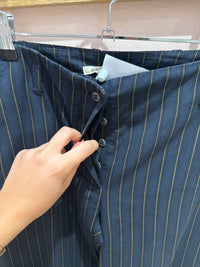Pantalon Bellerose Bleu marine et jaune T.38