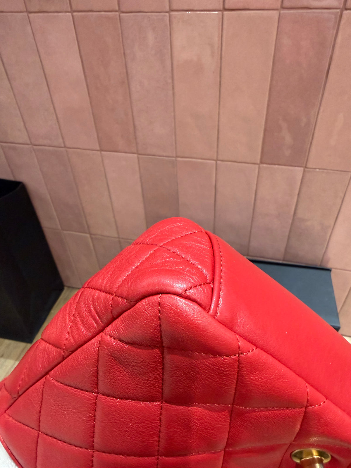 Sac Chanel timeless 27/10 rouge
