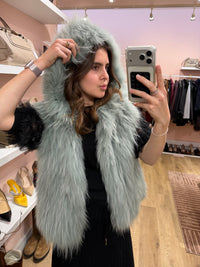 Veste en vrai fourrure Berenice 23/09