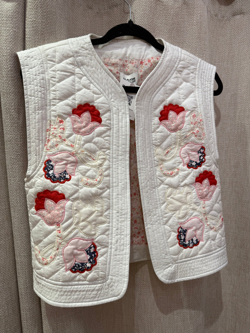 Veste blanche Claudie Pierlot t.S