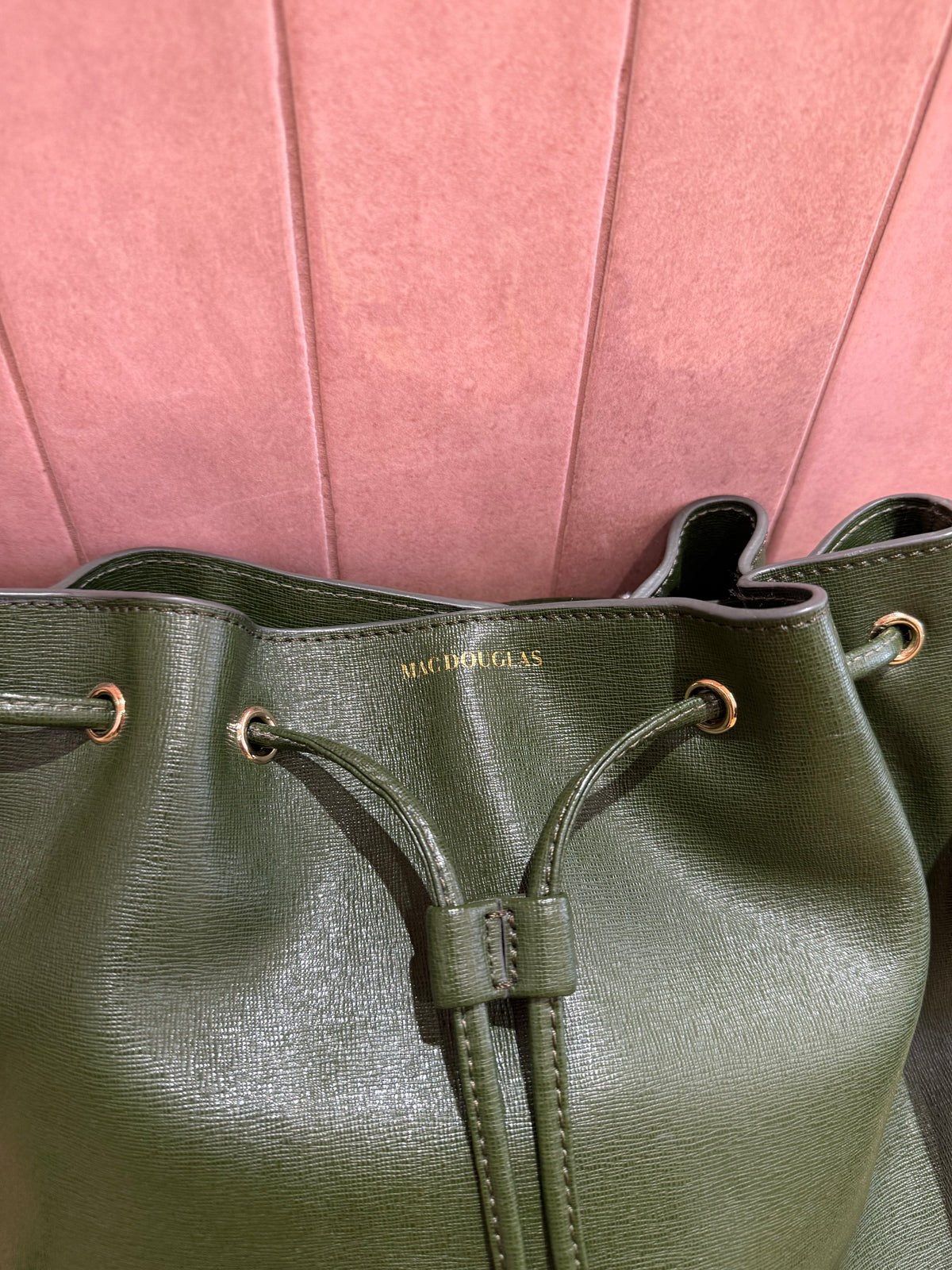 Mac Douglas Sac Vert cuir 12/07
