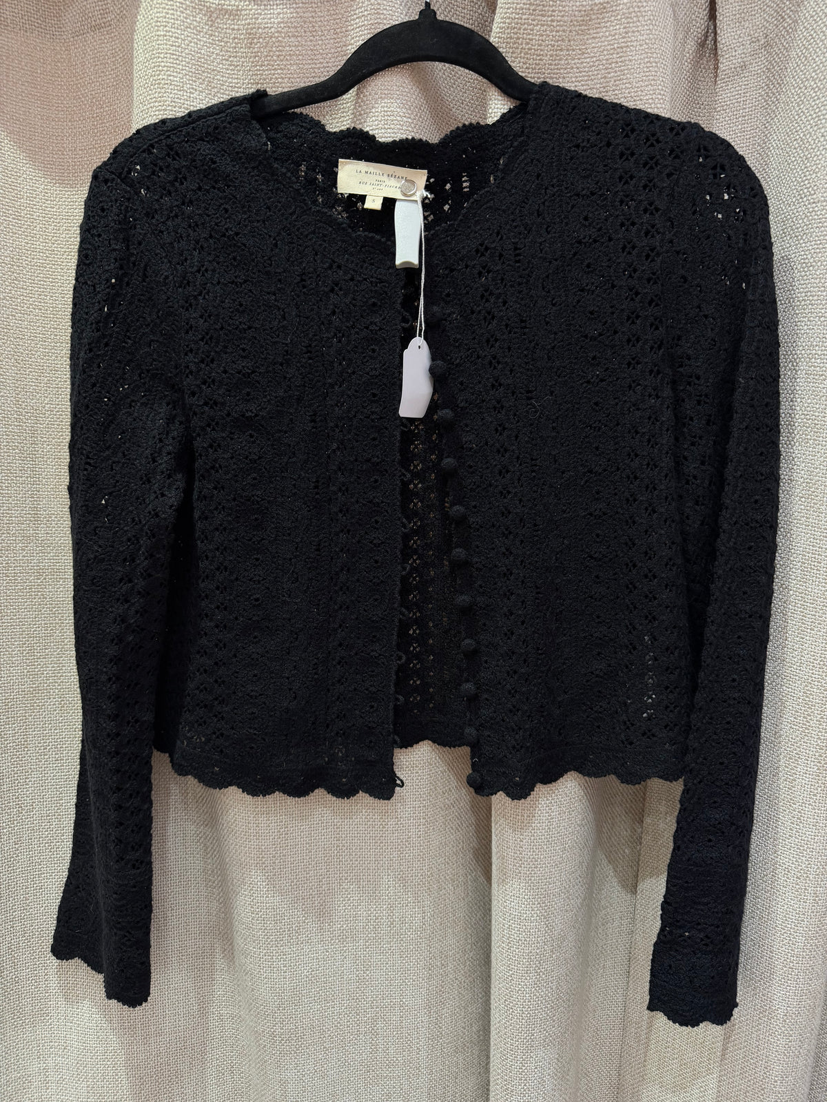 Gilet noir Sézane T.S 27/09