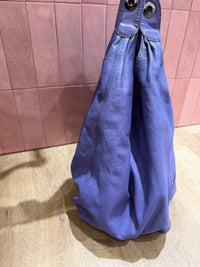 Caroll - sac violet en cuir - T.TU 16/10