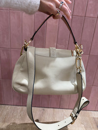 Sac beige Lancel
