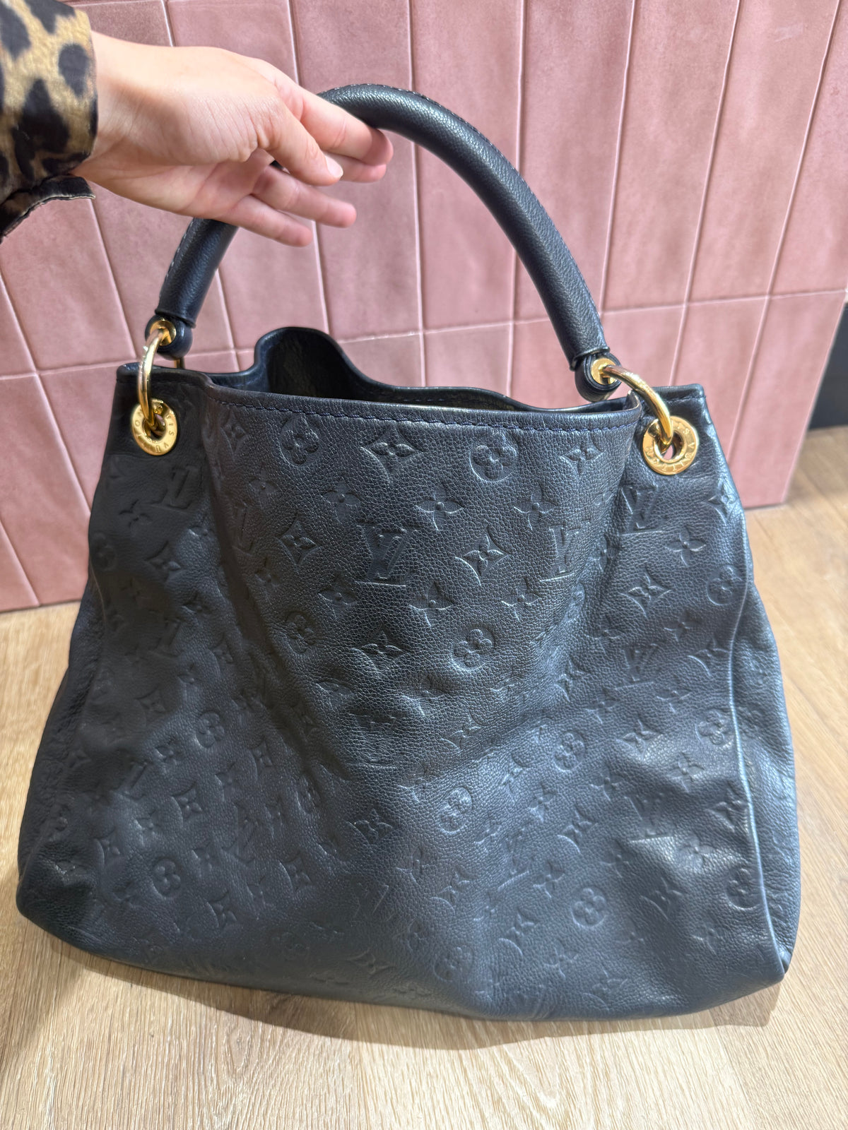 Sac Louis Vuitton empreinte MM Marine arsty 25/06