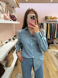 Ralph Lauren Chemise en jean T.S 01/07