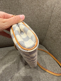 Sac Eva Louis Vuitton damier azur 17/09