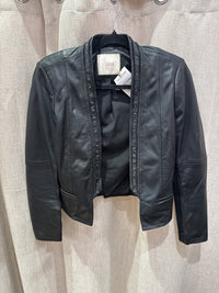 Veste Noire I.Code T.36 cuir