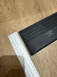 Porte-cartes Louis Vuitton noir 14/06 vente privée