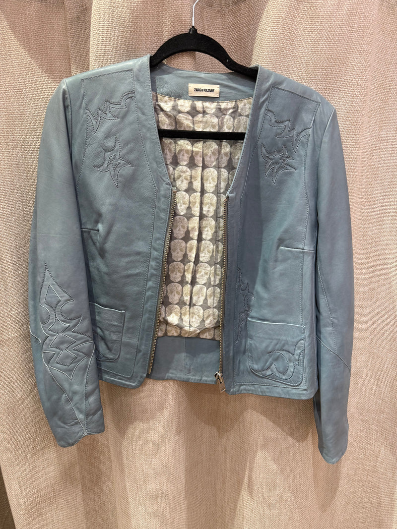 Veste cuir Zadig & Voltaire T.L