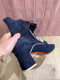 Bottines bleu Santoni 37