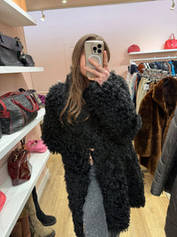 Manteau en agneau de Mongolie T.L