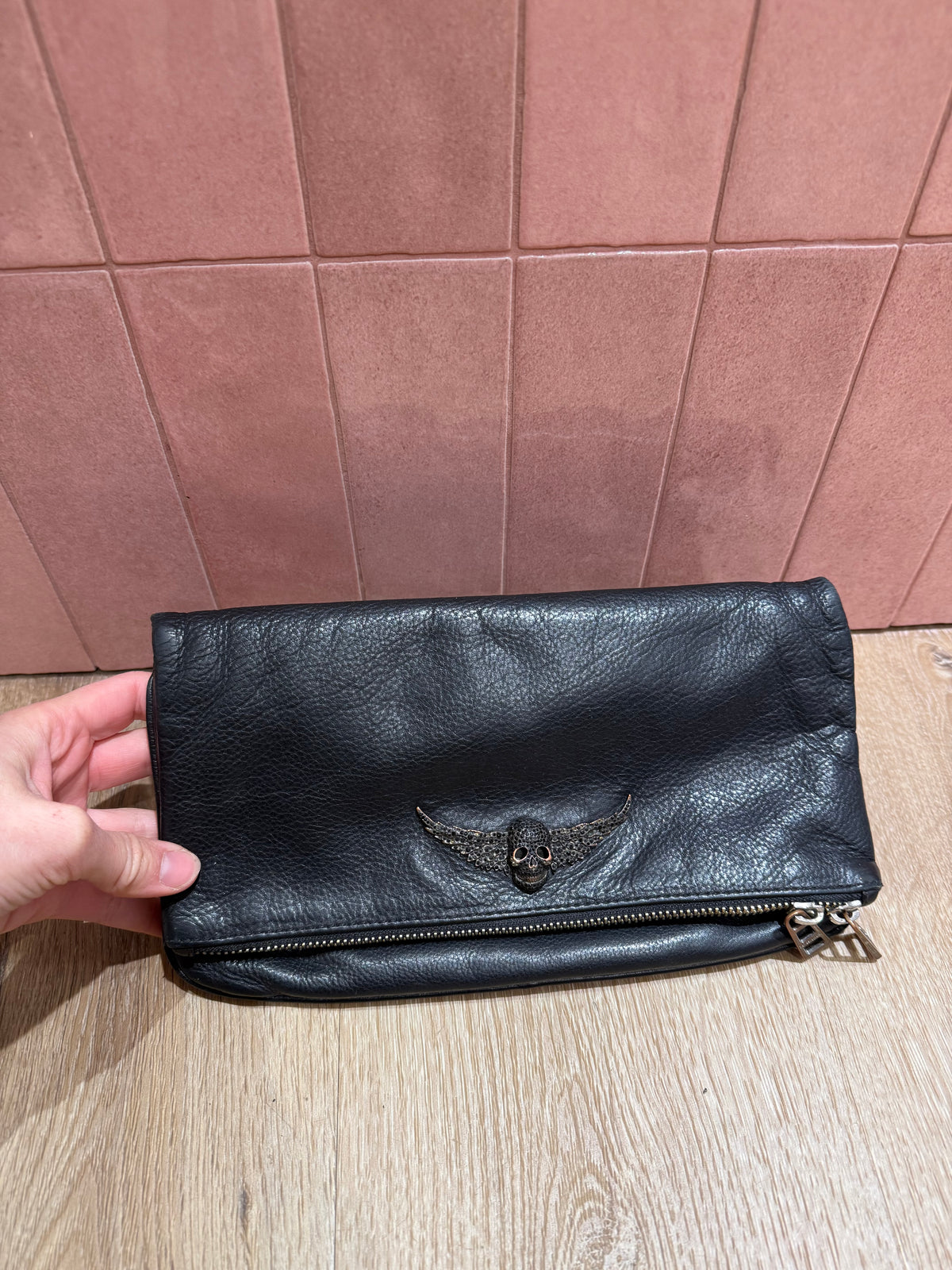 Pochette/ sac en cuir Noir Zadig & Voltaire T.TU