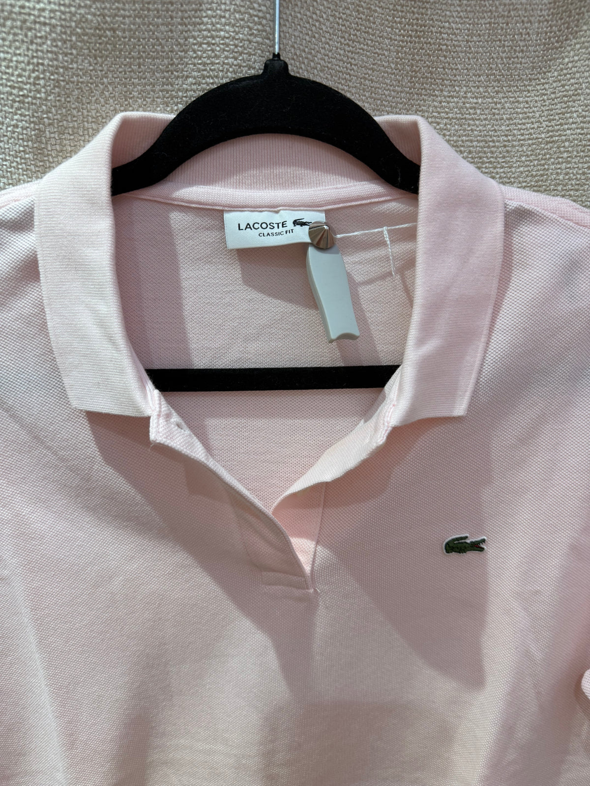 Lacoste polo rose T.44 14/06