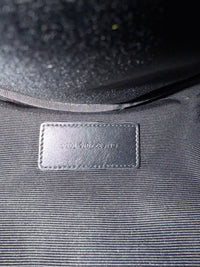 Pochette noire croco Saint Laurent 09/09