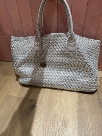 Sac cabas argenté 26/05