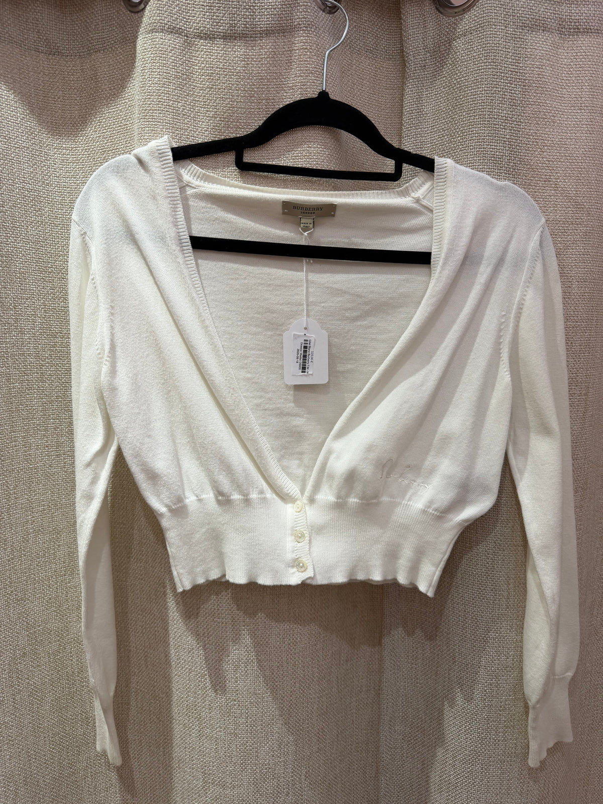 Gilet Blanc Burberry T.M 11/09