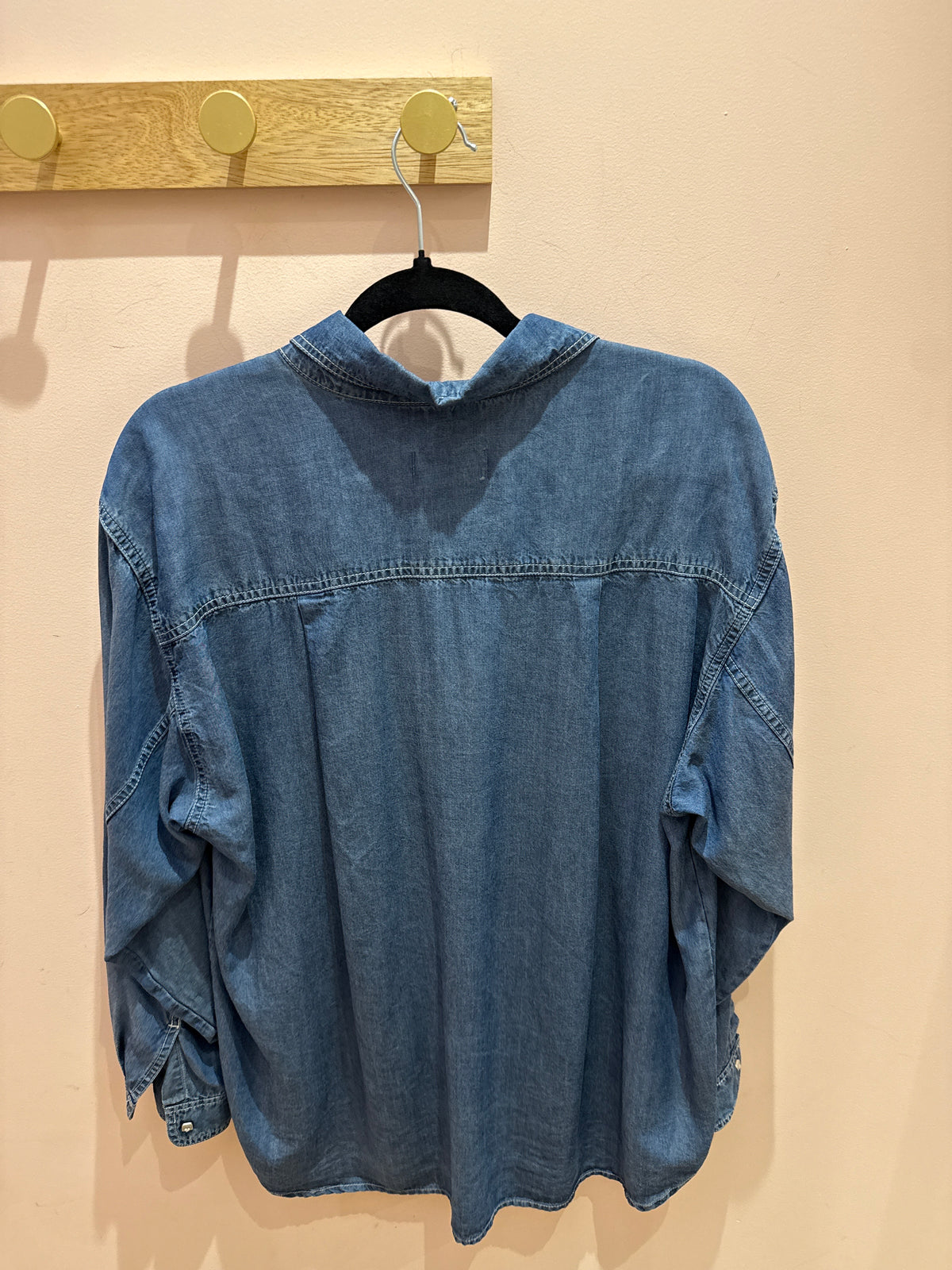 Chemise en jean Bouton argent T.TU