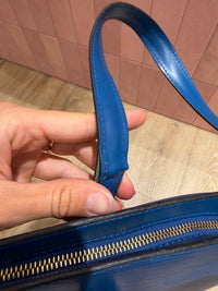 sac Louis Vuitton Saint-Jacques bleu cuir épi 28/08