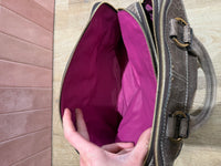 Sac lancel taupe cuir