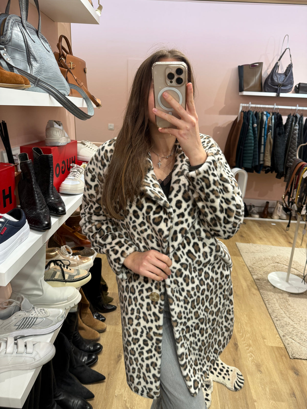Manteau léopard Selexion T.S