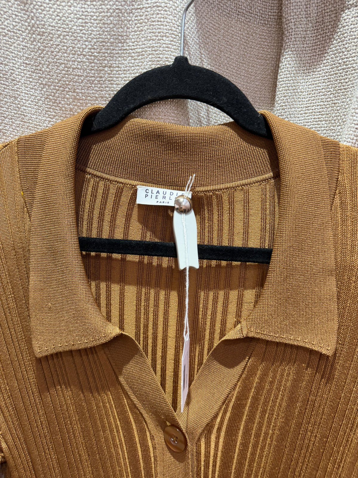 Chemise camel Claudie Pierlot - T.S 04/10