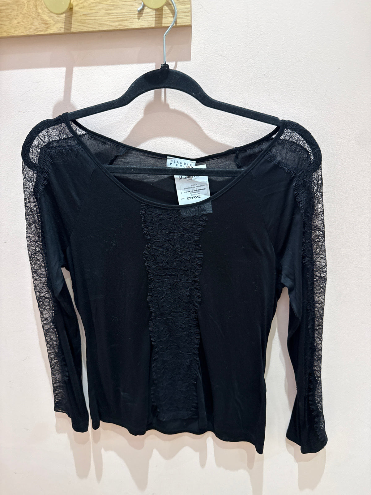T-shirt Claudie Pierlot Noir T.L